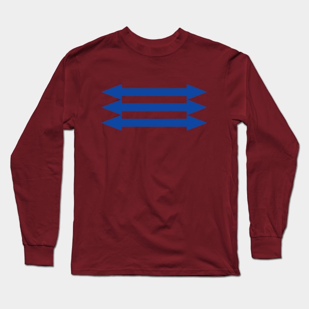 arrows Long Sleeve T-Shirt by Menu.D